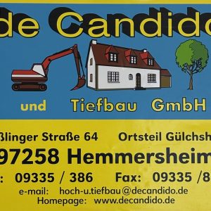 Hochbau und Tiefbau in Profiqualität | DE CANDIDO